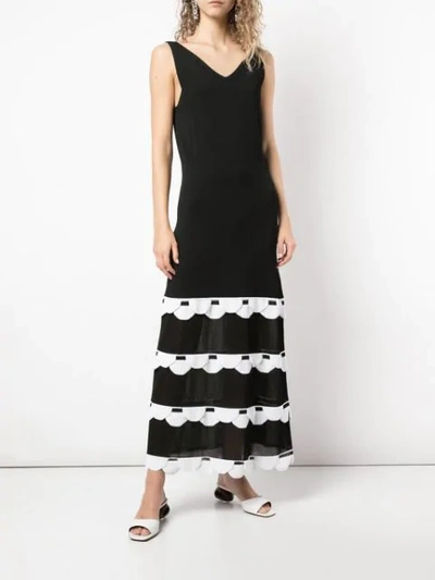 Shop D-exterior Sleeveless Dress In Black