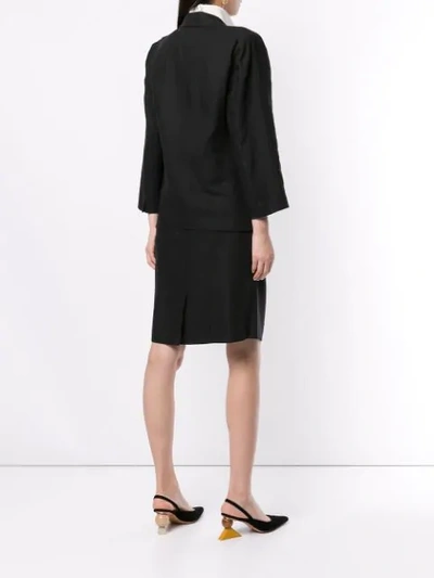 Shop Saint Laurent Yves   Two-piece Suit - Black