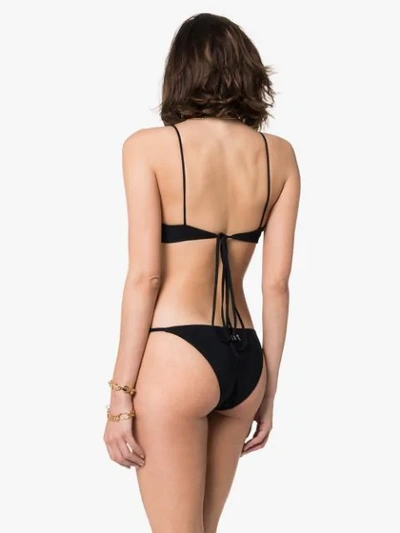 Shop Ack Filo Bikini In Bl