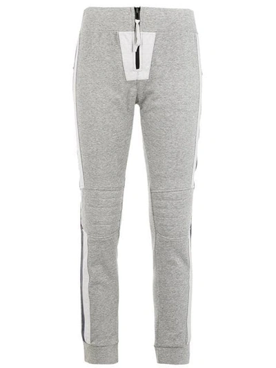 ANDREA BOGOSIAN PANELLED SWEATPANTS - 灰色