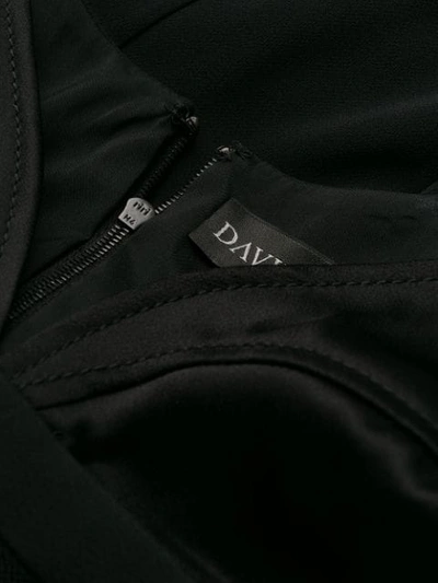 Shop David Koma Bralette Jumpsuit In Black