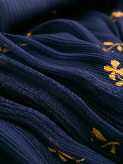 BAUM UND PFERDGARTEN AMBER PAR FLOWER MAXI DRESS - 蓝色