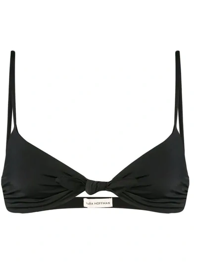 Shop Mara Hoffman Carla Bikini Top In Black