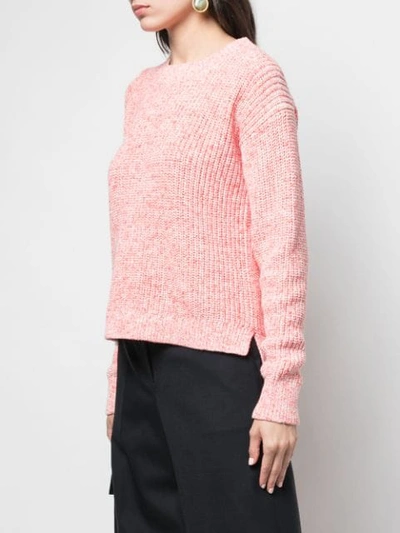 Shop Alex Mill Melierter Pullover - Rosa In Pink