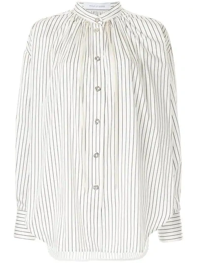 Shop Walk Of Shame Striped Shirt In White