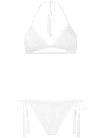 Shop Missoni Mare Two-piece Bikini Set - White