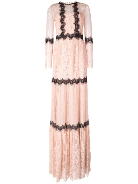 marchesa notte pink dress
