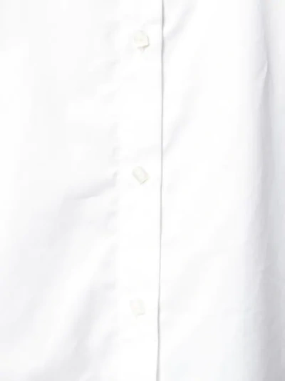 Shop Osman Pointed Collar Shirt In White