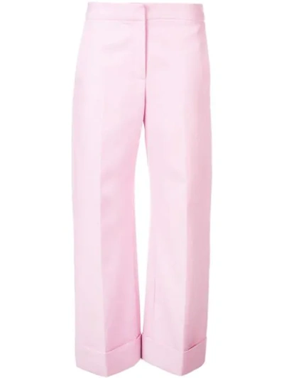 Shop Khaite The Devon Trousers In Pink