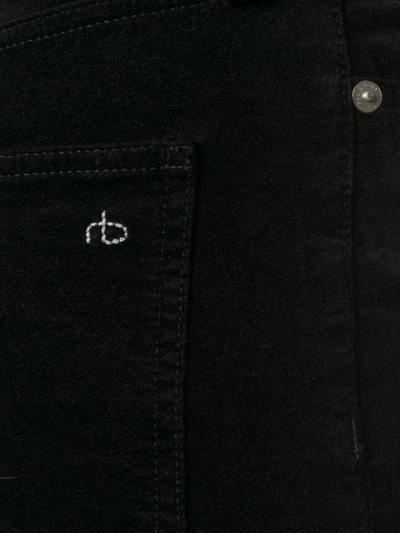 Shop Rag & Bone Dain Jeans In Black