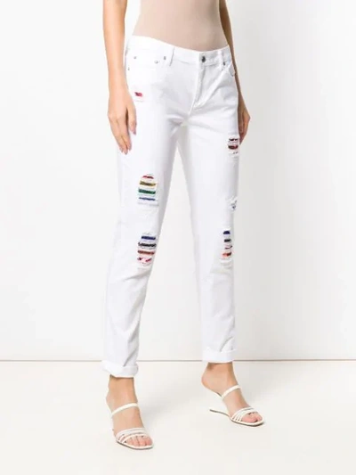 Michael kors rainbow jeans discount