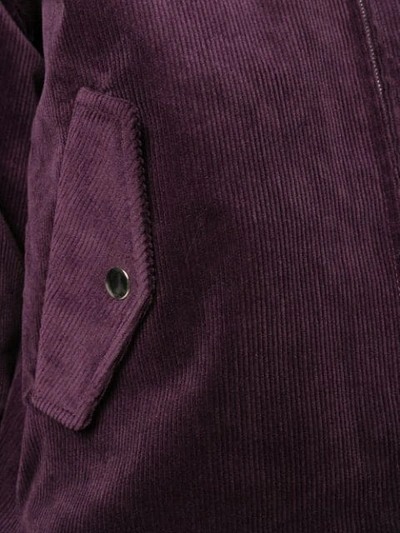 Shop Peter Jensen Loose Fitted Jacket In Purple