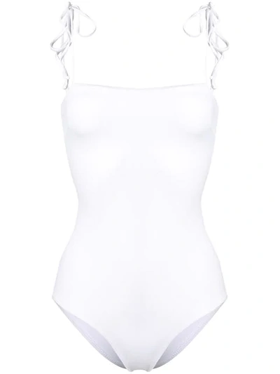 Shop Sian Swimwear Naomi Swimsuit In White