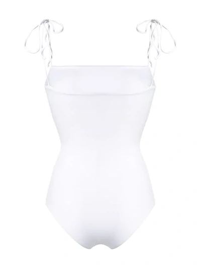 Shop Sian Swimwear Naomi Swimsuit In White