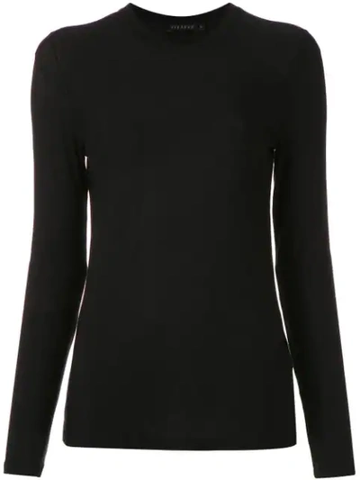 Shop Alcaçuz Laisha Top In Black