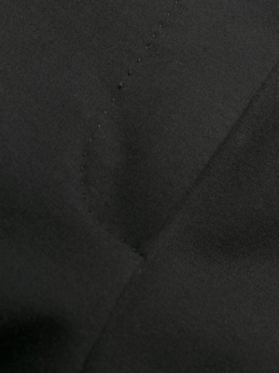 Shop Max Mara Cropped Cigarette Trousers In Black