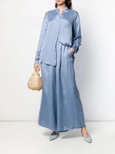 Forte Forte Casual Shirt In Blue