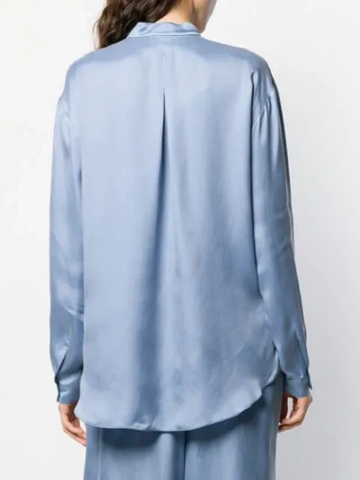 Forte Forte Casual Shirt In Blue