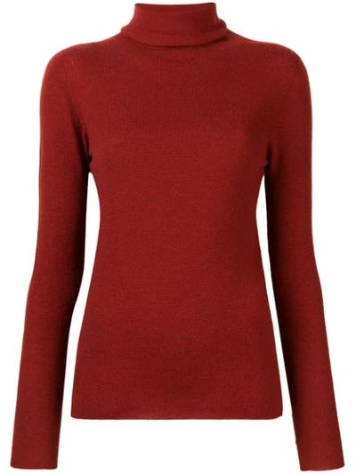Shop Mantù Mantu Roll Neck Sweater - Red