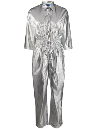 Shop Simon Miller Overall Im Metallic-look - Silber In Silver