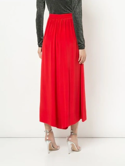 high waisted palazzo trousers