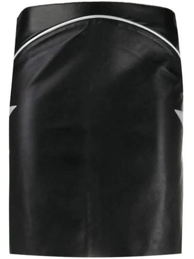 Shop Jessie Western Star Patch Mini Skirt In Black