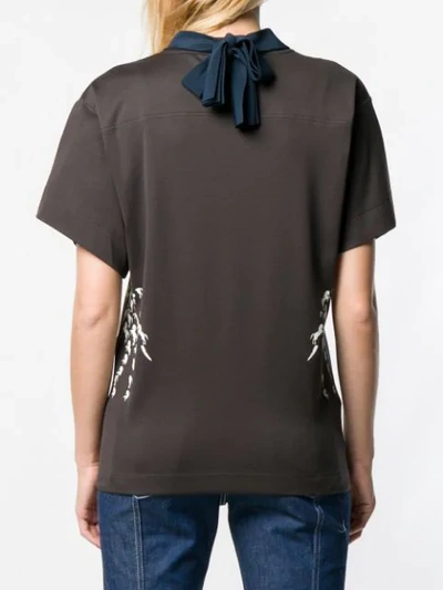 Shop Chloé Horse T In Brown