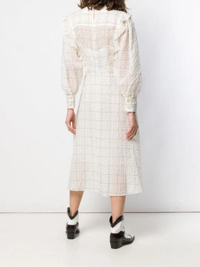 Shop Isabel Marant Adonis Dress In Neutrals