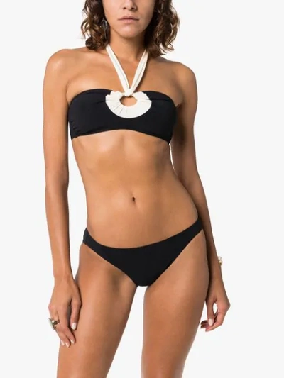 ARAKS VICTORIA HALTER-NECK BIKINI - 黑色