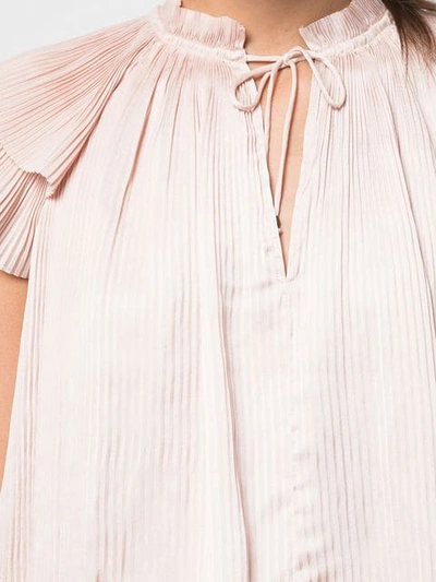 Shop Ulla Johnson Sade Blouse - Pink