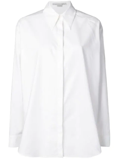 STELLA MCCARTNEY STRAIGHT-FIT SHIRT - 白色