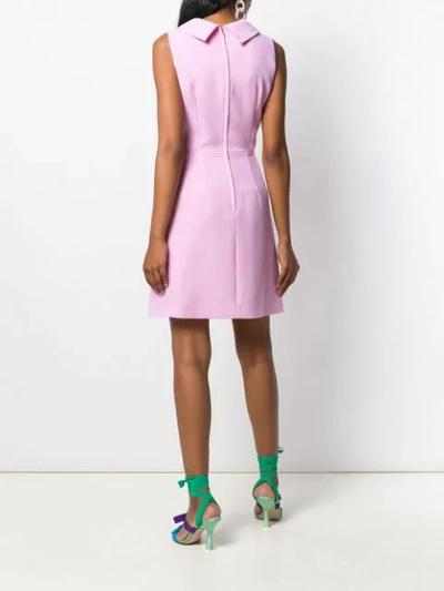 Shop Dolce & Gabbana Lily Embellished Dress In Pink