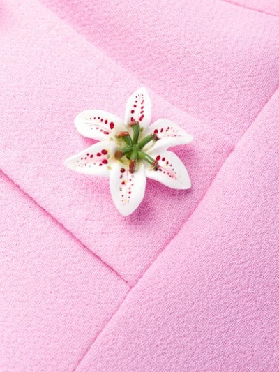 Shop Dolce & Gabbana Lily Embellished Dress In Pink