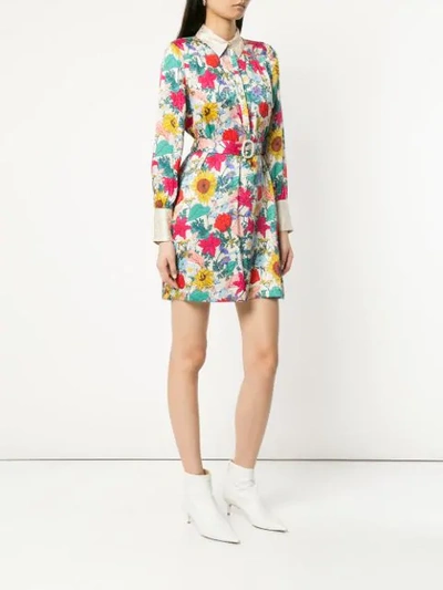 Shop Baum Und Pferdgarten National Blooms Print Dress In Multicolour