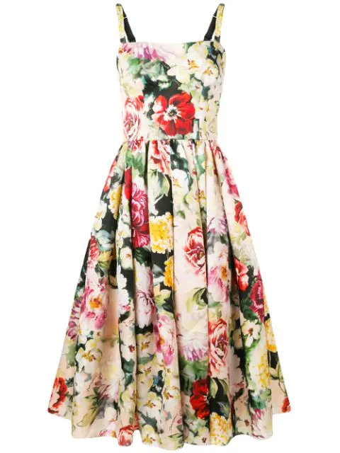 dolce and gabbana midi dress