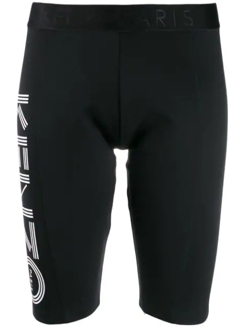 white cotton cycling shorts