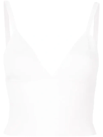 Shop Dion Lee Density Bralette In White