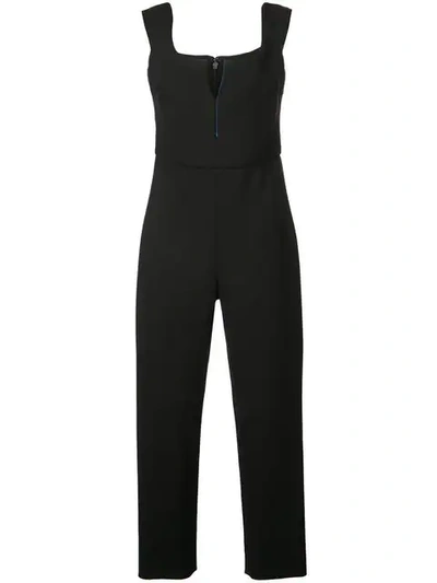 Shop Cushnie Finn Sleeveless Jumpsuit - Black