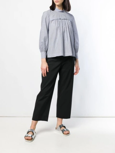 Shop 3.1 Phillip Lim / フィリップ リム Straight Leg Cropped Trousers In Black