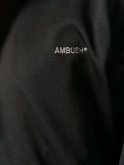 Shop Ambush Zipped Hoodie In Black