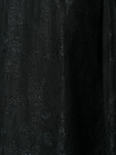 Shop Alexa Chung Lace Midi Skirt - Black