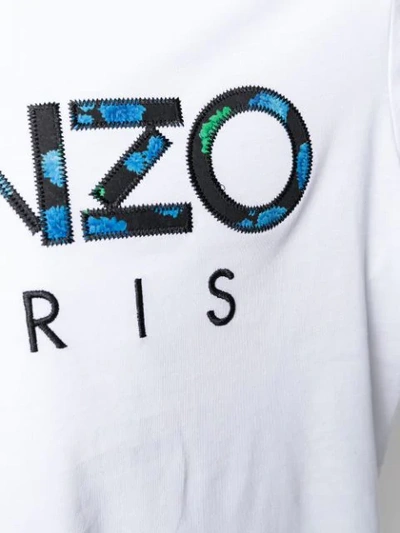 Shop Kenzo Logo T In 01 White