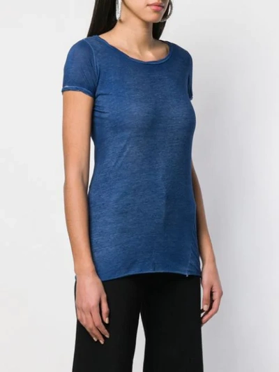 Shop Avant Toi Basic T In Blue