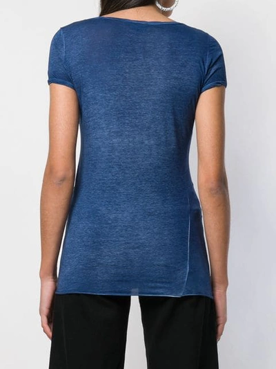 Shop Avant Toi Basic T In Blue