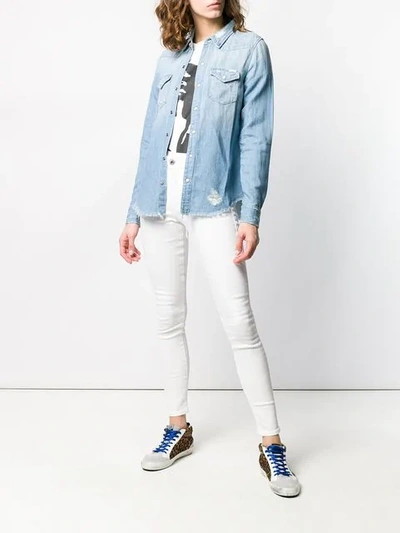 Shop Levi's 721 High In White