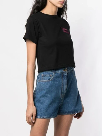 Shop Simon Miller Embroidered T In Black
