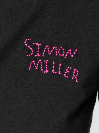 Shop Simon Miller Embroidered T In Black