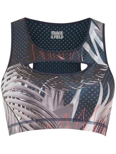 Shop Track & Field Double Trilha Top In Blue