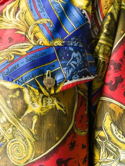 Shop Moschino Baroque-print Jacket In 1888 Multicolor