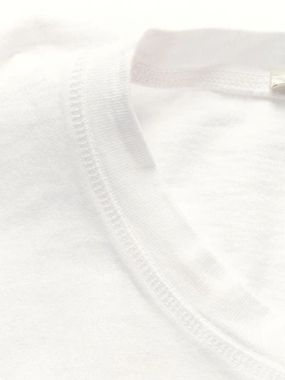 ACNE STUDIOS CYLEA EMBOSS T-SHIRT - 白色